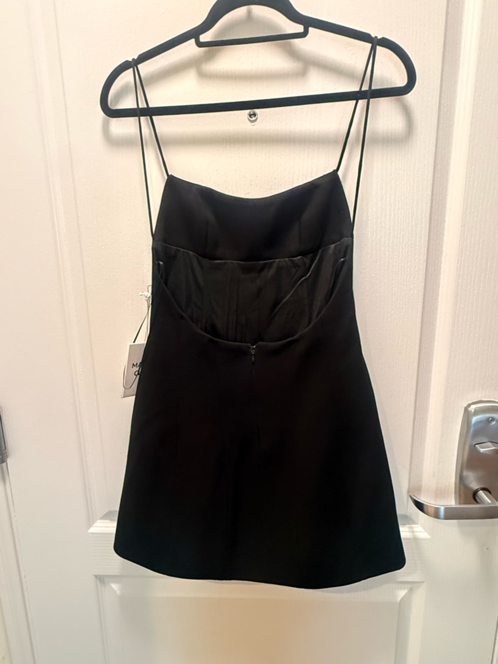 Maude Club Rhea Open-Back Bustier Mini Dress size S NWT - Picture 7 of 8